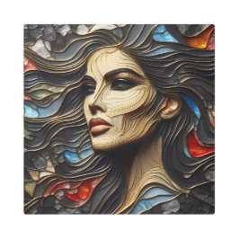 発表された傲慢 – AI Again メタルプリント