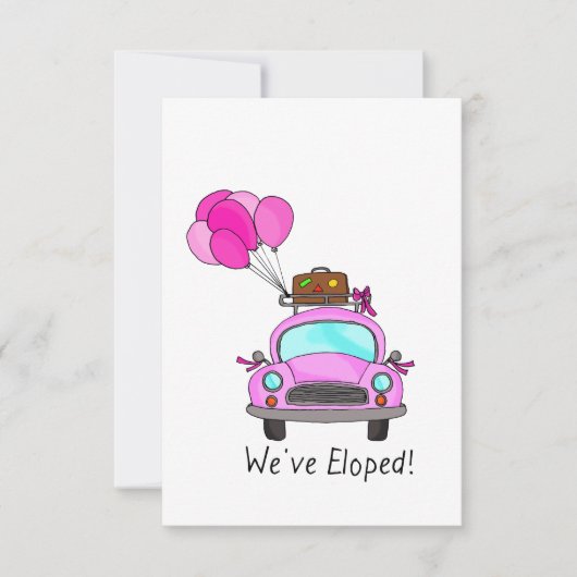 発表の取り消し 案内状 (正面)