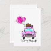 発表の取り消し 案内状 (正面/裏面)