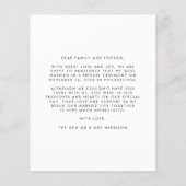 発表の後ずっと幸結婚福に駆け落ち (裏面)