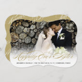 発表の後結婚ずっと幸せに 案内状 (正面/裏面)