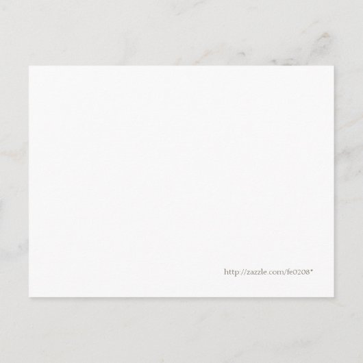 発表の移動 案内ポストカード (裏面)