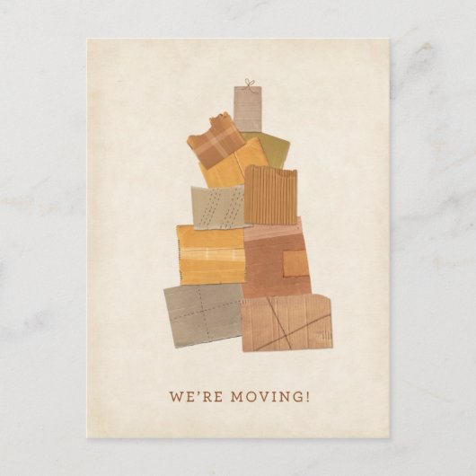 発表の移動 案内ポストカード (正面)