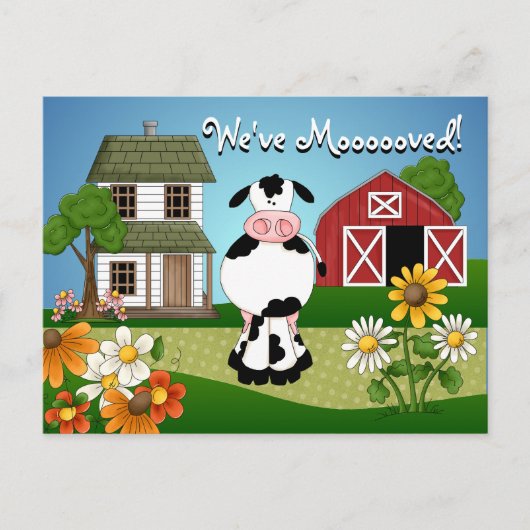 発表の移動 案内ポストカード (正面)