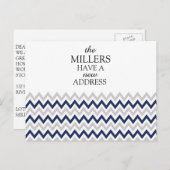 発表の移動 案内ポストカード (正面/裏面)