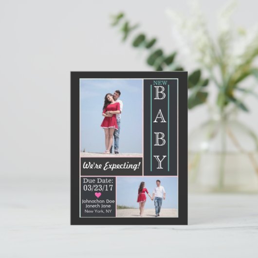 発表を予定している 案内ポストカード (スタンド正面)