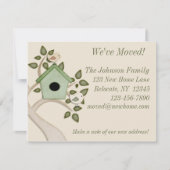 発表を動かしている鳥 案内状 (正面)