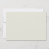 発表を動かすカラフルで新しい家のタイポグラフィ 案内状 (裏面)