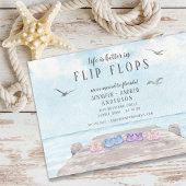発表を動かすビーチサンダルは人生が良い 招待状