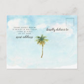 発表を動かすビーチサンダルは人生が良い 案内ポストカード (裏面)