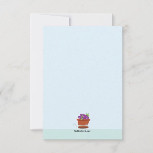 発表を動かす水生植物 案内状 (裏面)