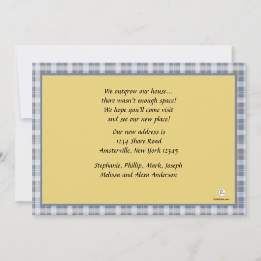 発表を動かす色彩の鮮やかな巣箱 案内状 (裏面)