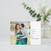 発表を待ち遠しい 案内ポストカード (スタンド正面)