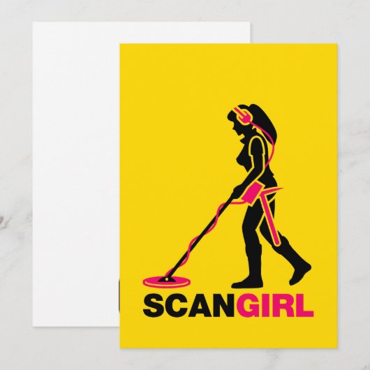 発表を検出する金属 案内状 (正面/裏面)