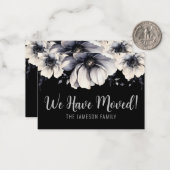 発表エレガントカードを移動した ノートカード (正面/裏面インサイチュ)