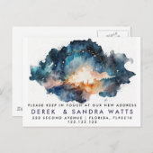 発表スターを移動したアドレスの変更 案内ポストカード (正面/裏面)