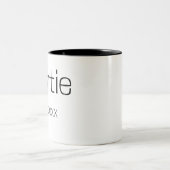 発表トレンディー設立個人 ツートーンマグカップ (中央)