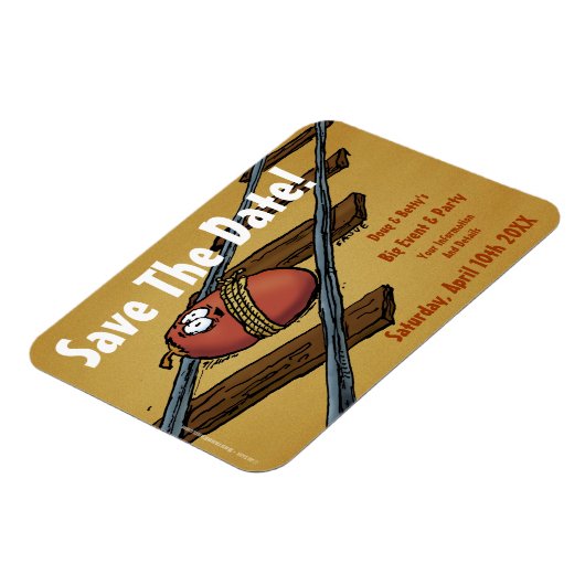 発表日の保おもしろい存 マグネット (左側)