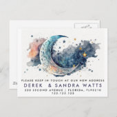 発表月を移動したアドレスの変更 案内ポストカード (正面/裏面)