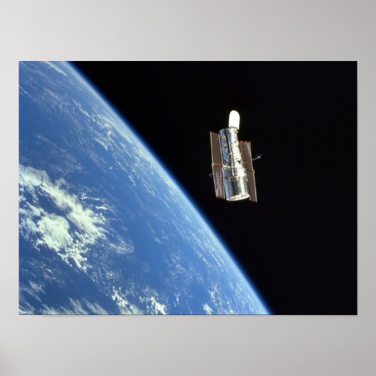 発見からのハッブル宇宙望遠鏡の表示 ポスター (正面)