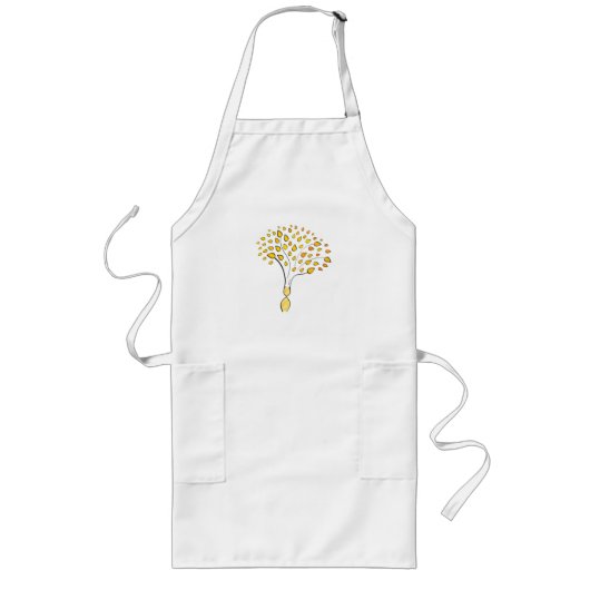 発見された家族のDNAツリー ロングエプロン (正面)