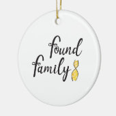 発見された家族DNA セラミックオーナメント (左)