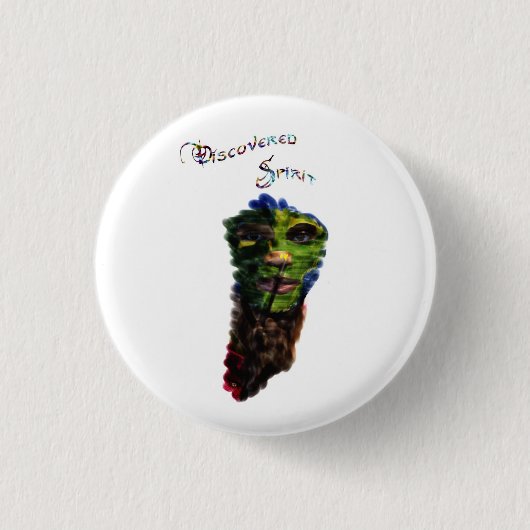 発見された精神小さいボタン 缶バッジ (正面)