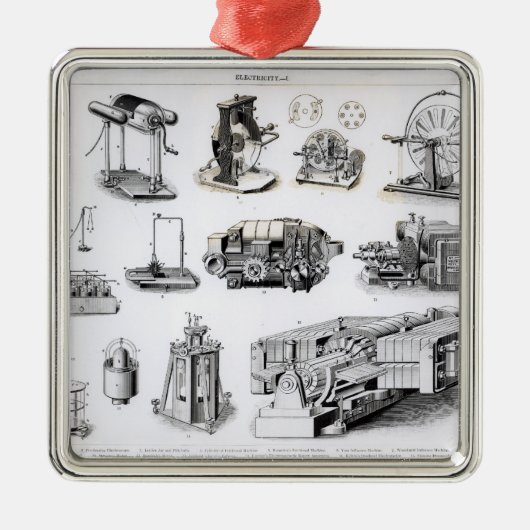 発見そして使用への楽器の メタルオーナメント (正面)