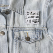 発見そして使用への楽器の 缶バッジ (インサイチュ)