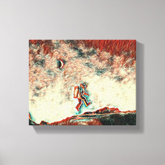 発見に浮かぶ：科学者の旅» キャンバスプリント