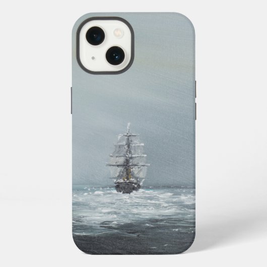 発見の大尉スコットおよび乗組員 iPhoneケース (裏面)
