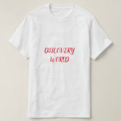 発見の失敗 Tシャツ (デザイン正面)