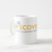 発見の日のマグ コーヒーマグカップ (正面左)