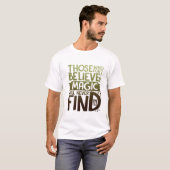 発見の魔法-魔法-総基本原則 Tシャツ (正面フル)