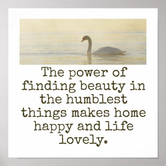 発見力美しい-美しい引用文 ポスター (正面)