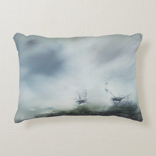 発見海の霧の大尉の清算 アクセントクッション (正面)