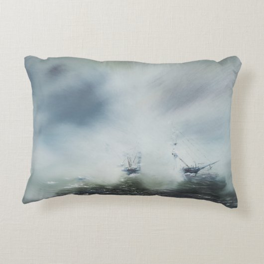 発見海の霧の大尉の清算 アクセントクッション (裏面)