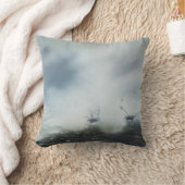 発見海の霧の大尉の清算 クッション (ブランケット)