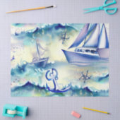 "発見航海の疑問に思:アドベンチャー待ち" 薄葉紙 (クラフト)