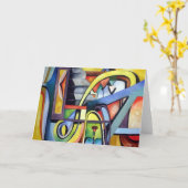 発見-空白のなnotecard カード (黄色い花)