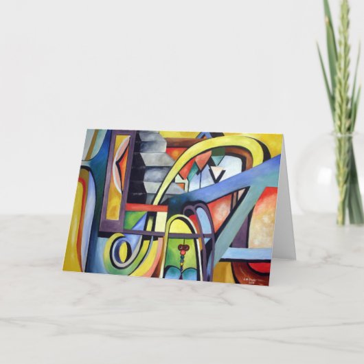 発見-空白のなnotecard カード (正面)