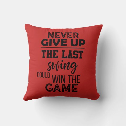 発言を用いるカスタムなソフトボールの写真のコラージュの枕 クッション (裏面)