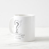 発言許可 コーヒーマグカップ (正面左)