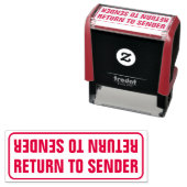 "発送人に返送" セルフインキングスタンプ (インサイチュ)