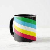 発達障害プライド月Mag マグカップ (正面左)