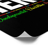 発達障害認識度ヒーロー ポスター (角)