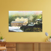 発電所の外観 キャンバスプリント (インサイチュ (リビング))