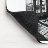 発電所8 bw マウスパッド (コーナー)