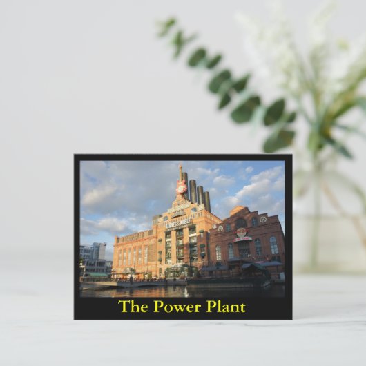 発電所 ポストカード (スタンド正面)