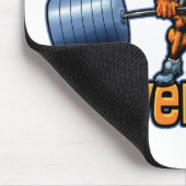 発電所Deadlift マウスパッド (コーナー)